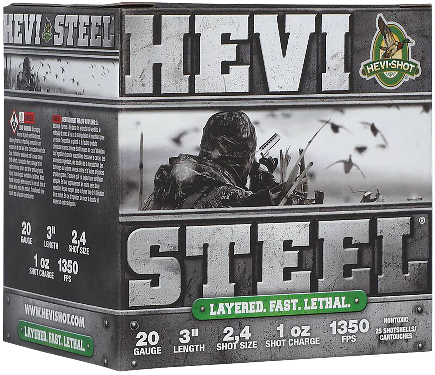 hevi-shot 20 Gauge Steel – 25rd