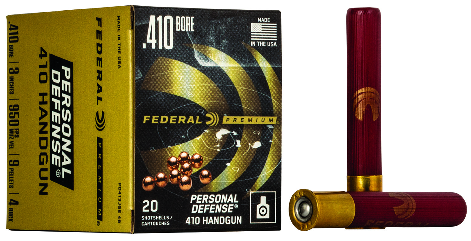 Federal .410 Bore BUCKSHOT Brass – 20rd