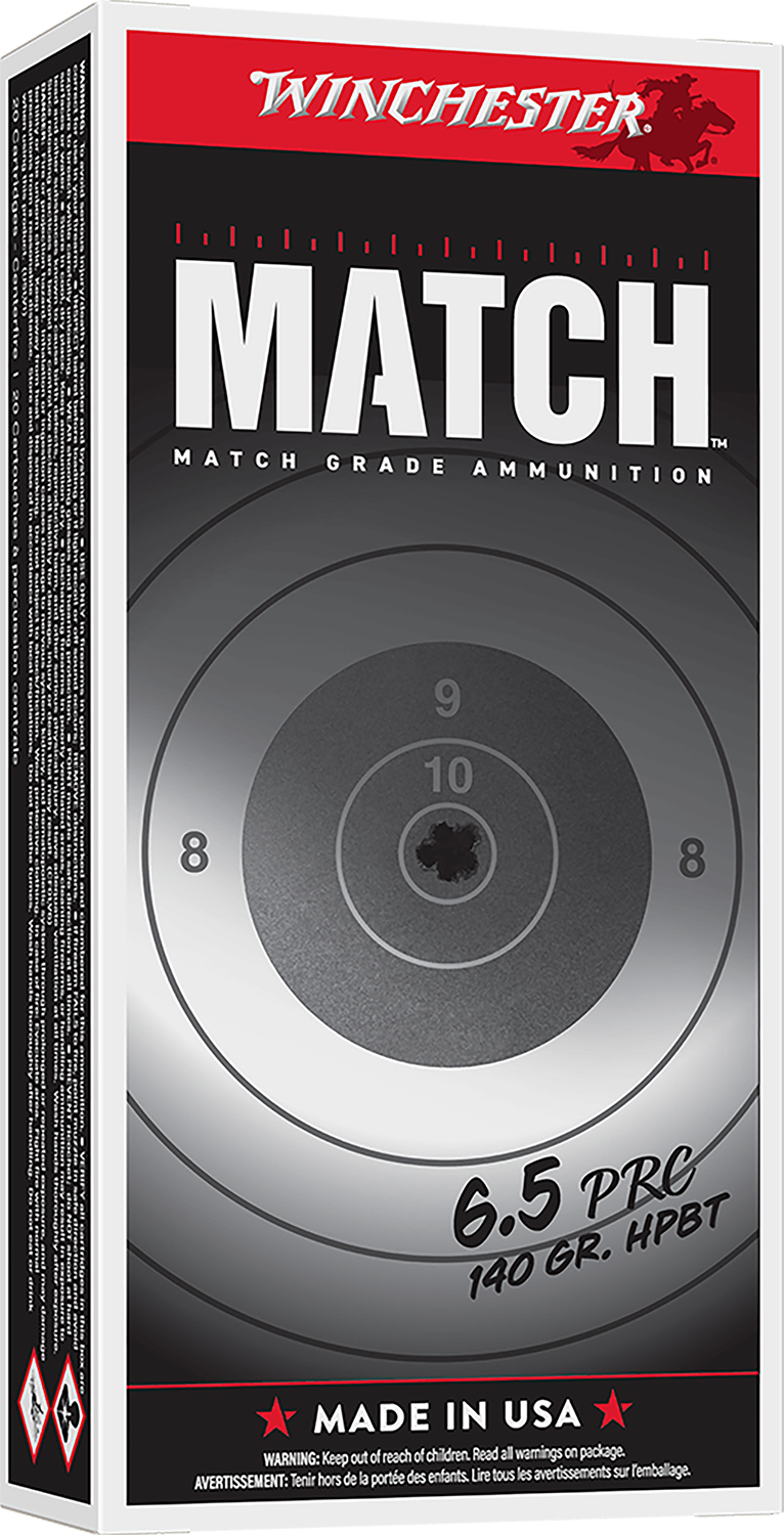 Winchester 6.5 PRC 140gr MATCHKING Brass – 20rd