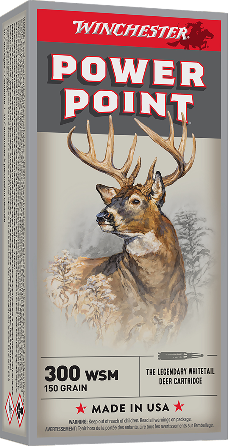 Winchester .300 WSM 150gr Brass – 20rd