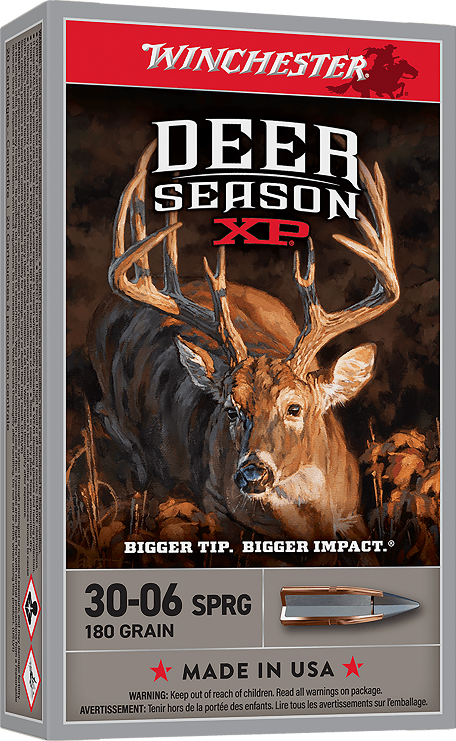 Winchester .30-06 Springfield 180gr N/A N/A – 20rd