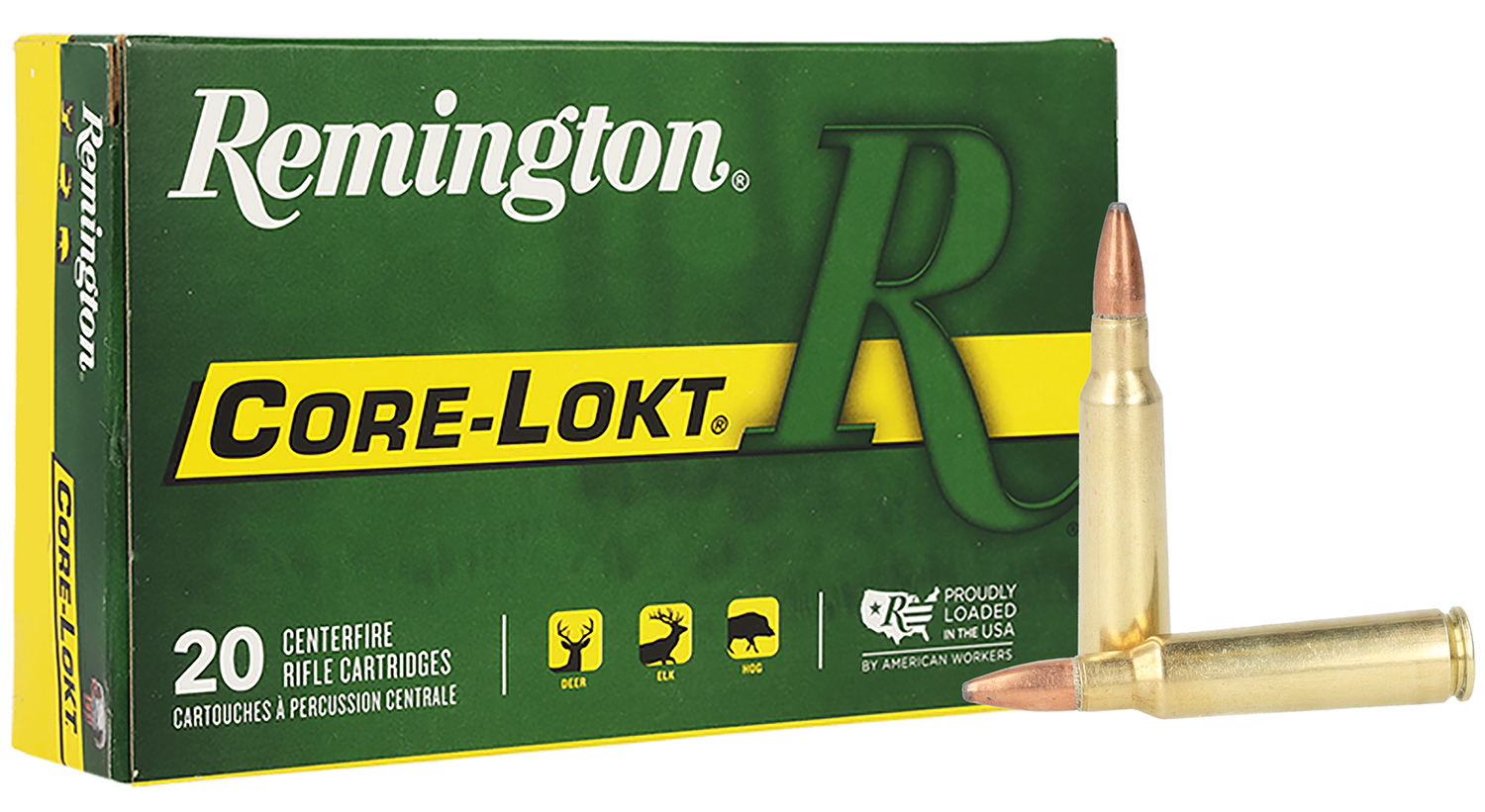 Remington .250 Savage 100gr CORE-LOKT Brass – 20rd