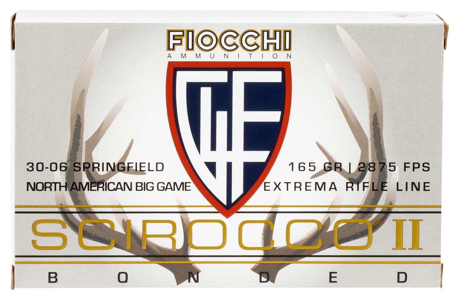 Fiocchi .30-06 Springfield 165gr BONDED Brass – 20rd