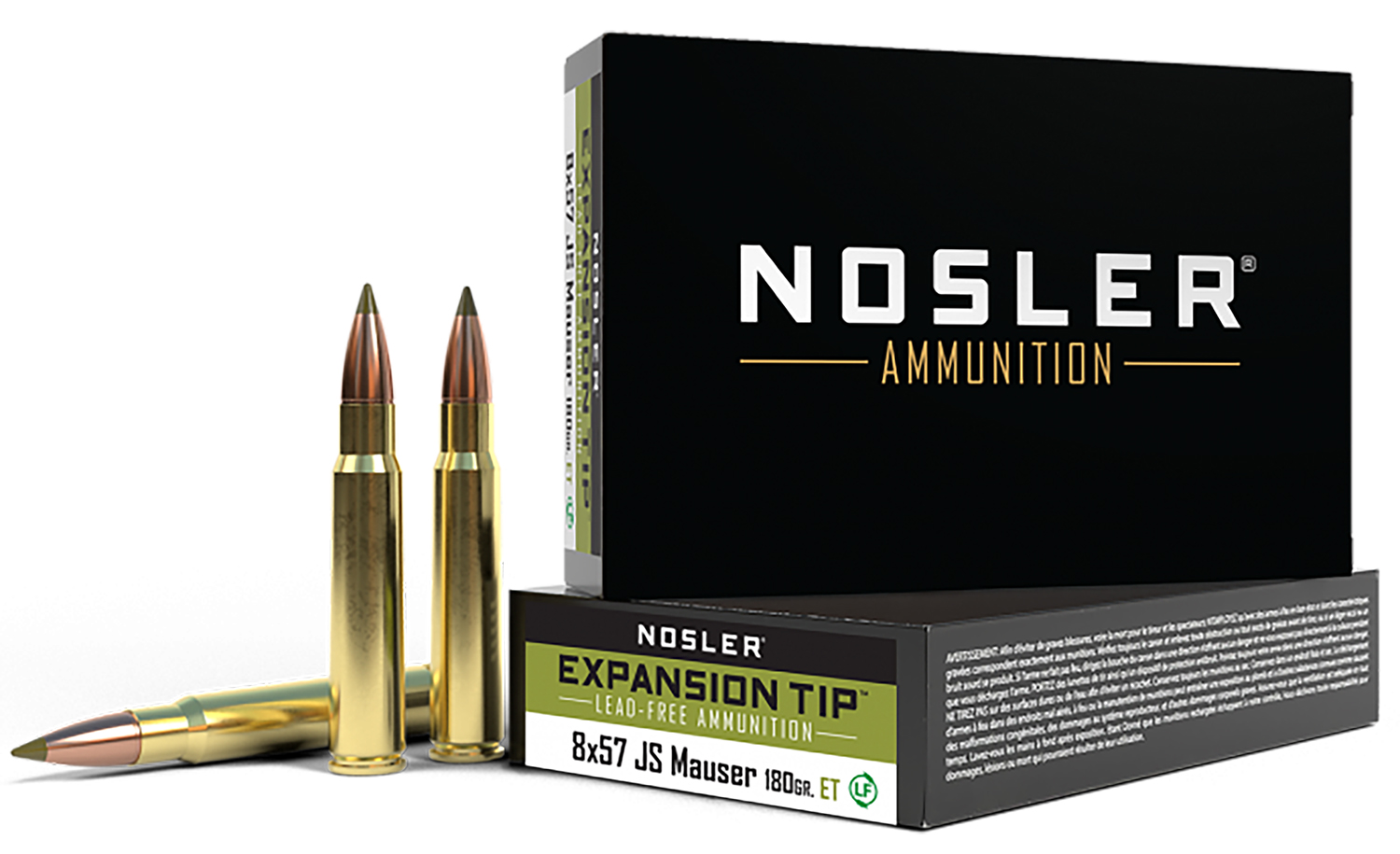 Nosler 8mm Mauser 180gr Brass – 20rd