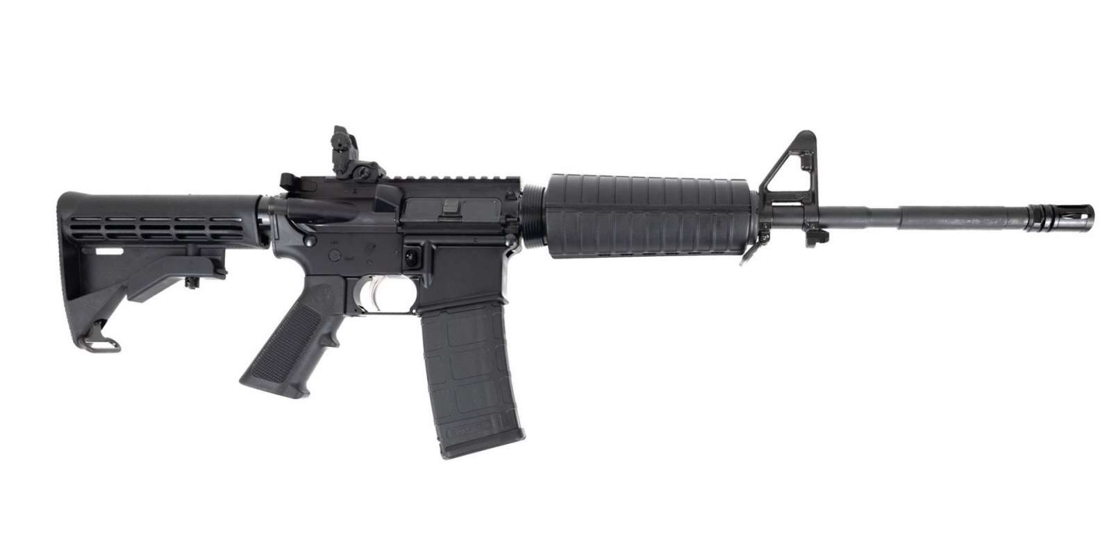 Dpms DP-15 M4 5.56 Rifle Fsb W/ Rear Mbus 1-30RD